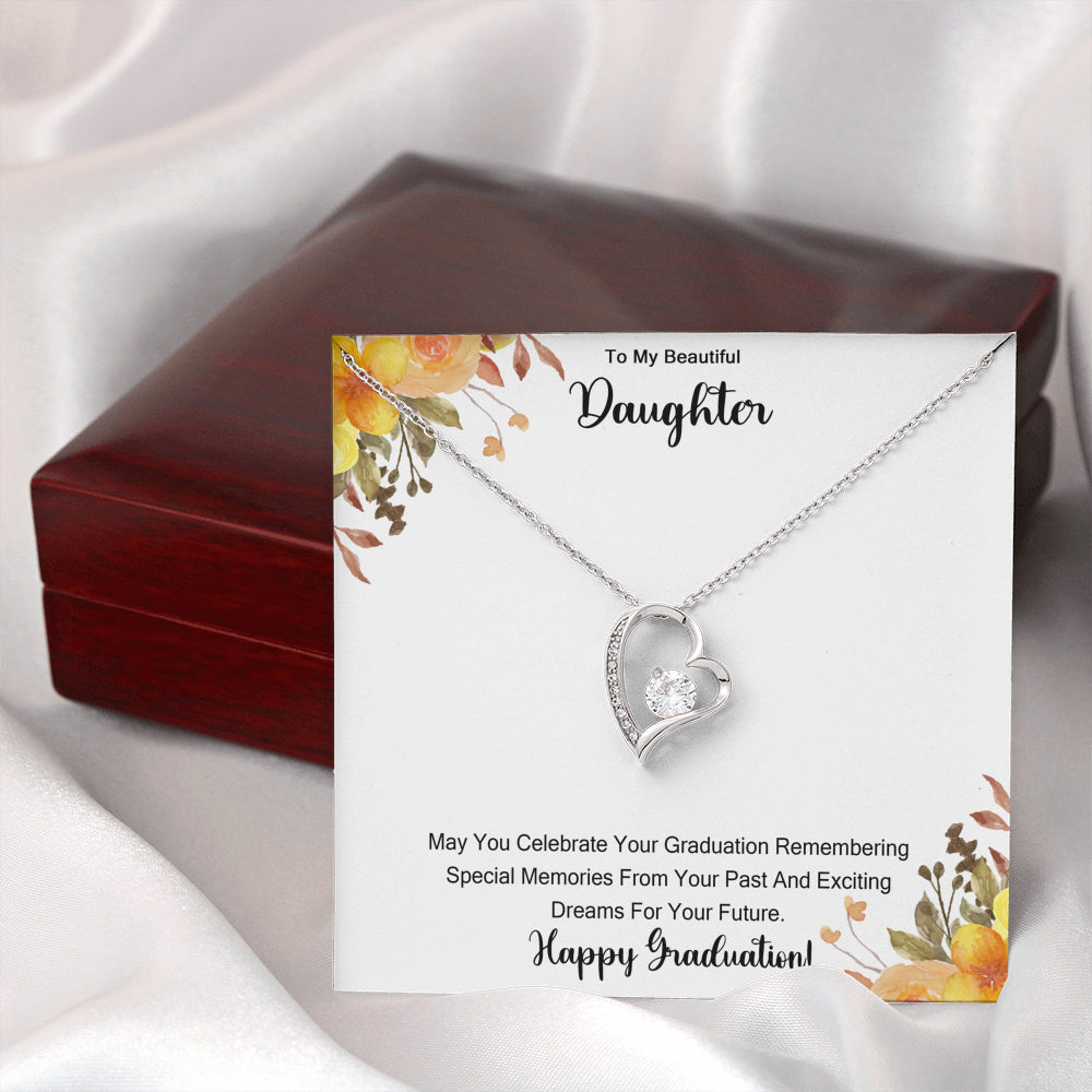 Daughter necklace for Graduation