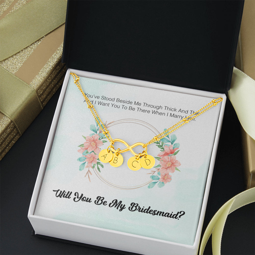To My Bridesmaid - I Express My Deepest Thanks To You