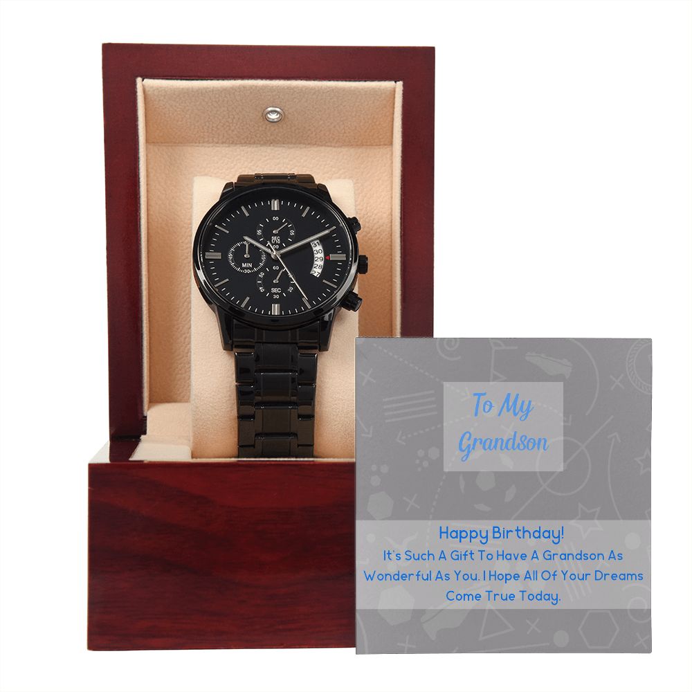 To My Grandson, Happy Birthday 1