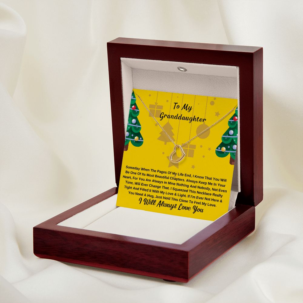 To My Granddaughter, Christmas Gift 1