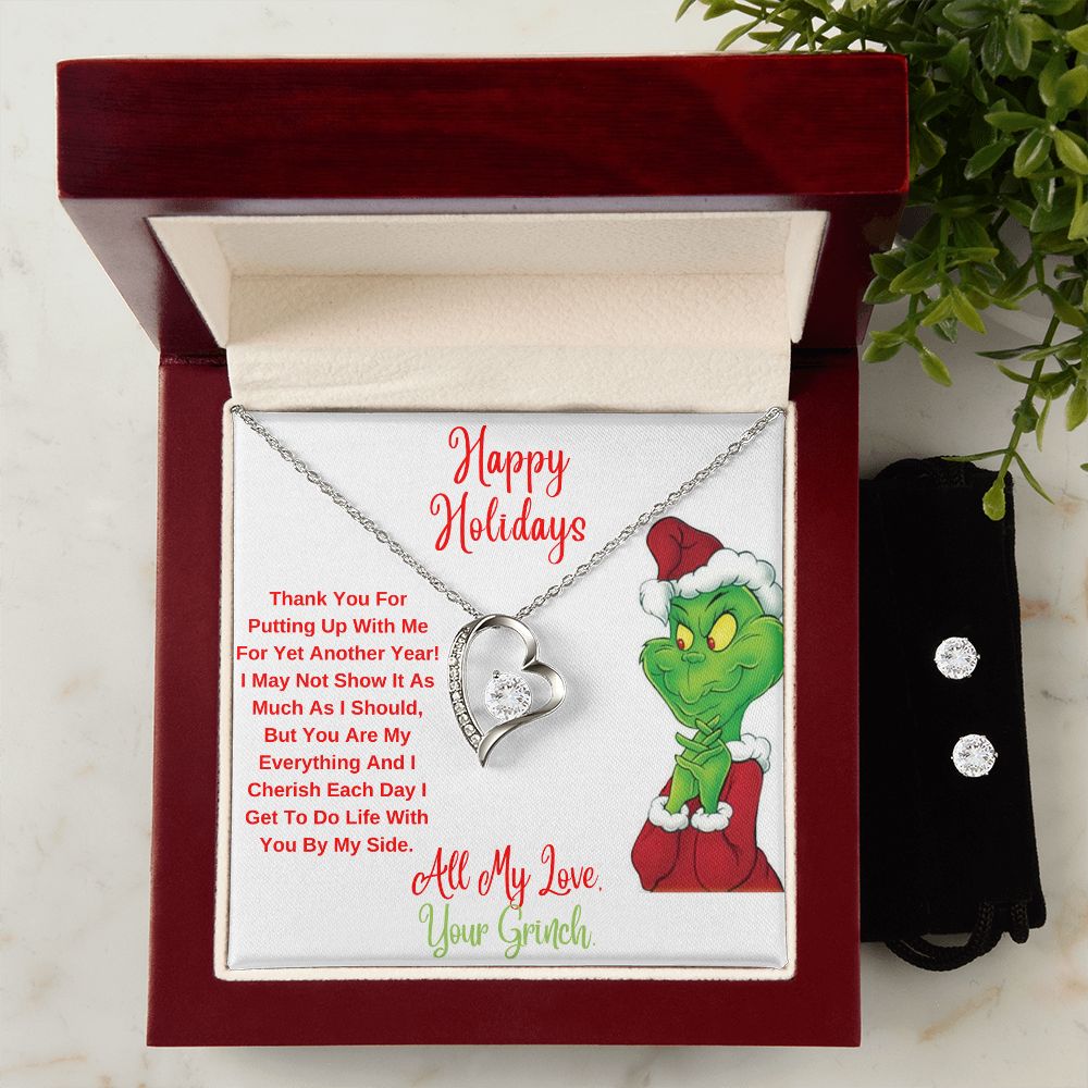 To My Wife. All Of My Love, Your Grinch.