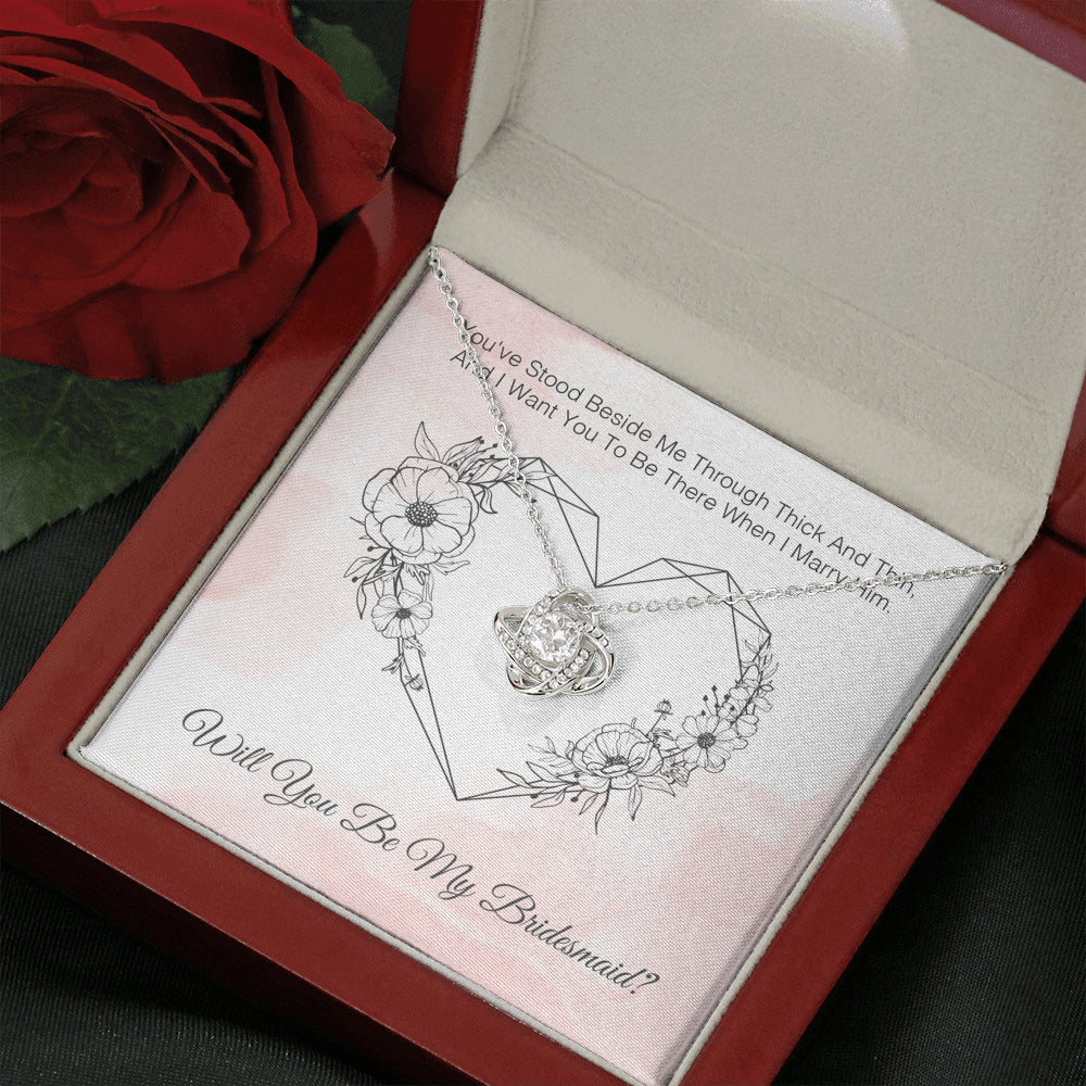 You Stood Beside Me Through Tchick And Thin