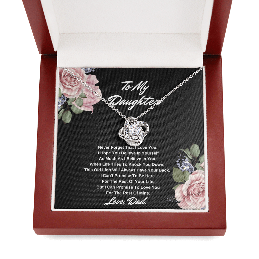 To My Daughter Never Forget That I Love You Love Dad