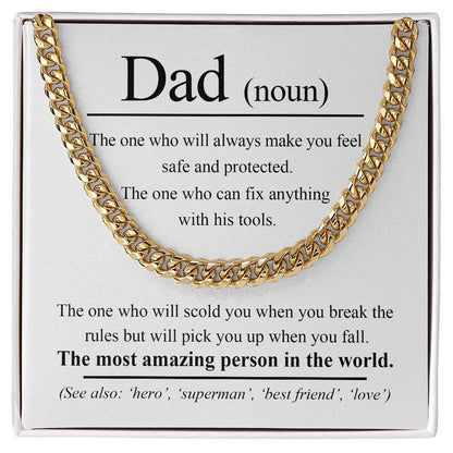 Dad - The One Who Will Always Make You Feel Safe