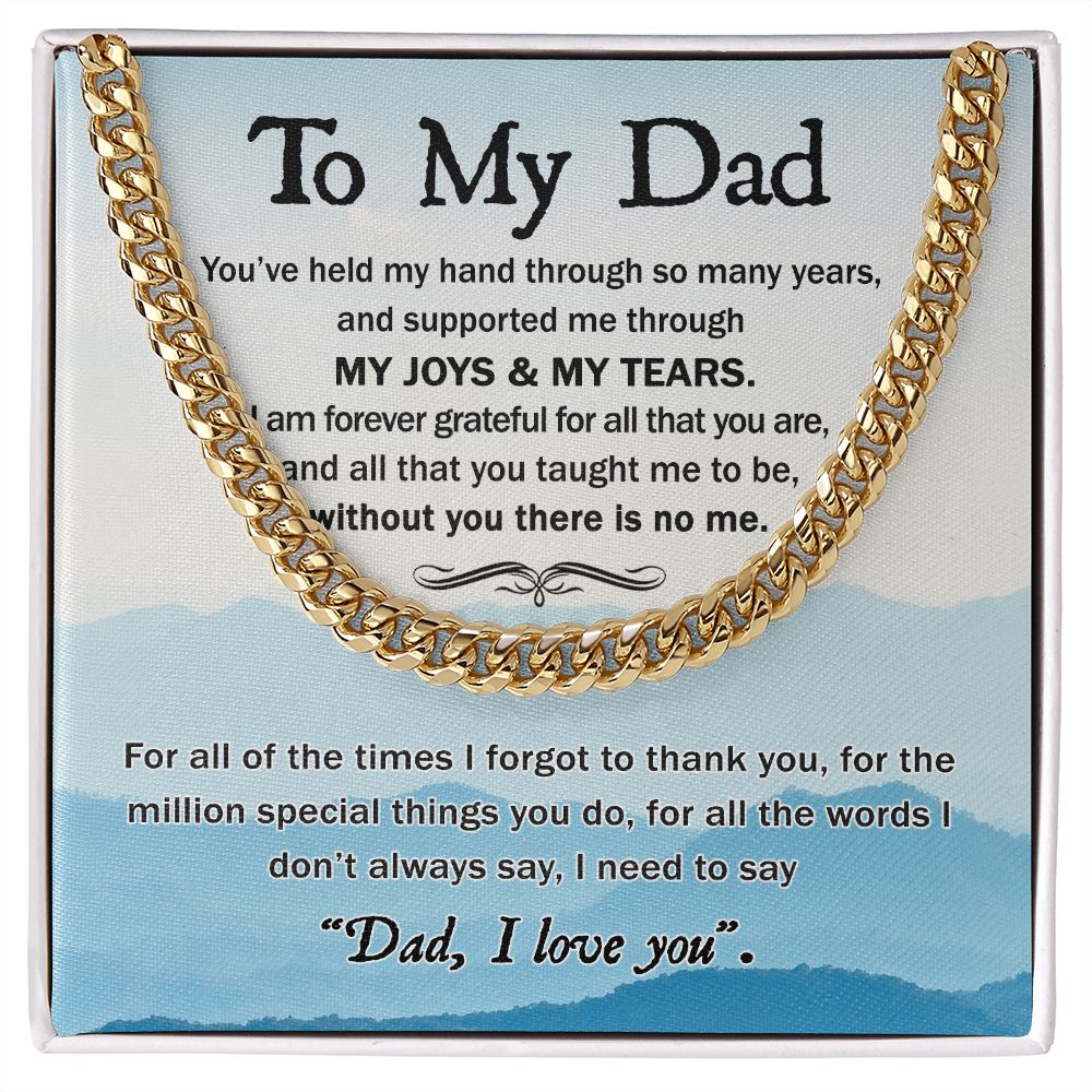 To My Dad - You Have Held My Hand