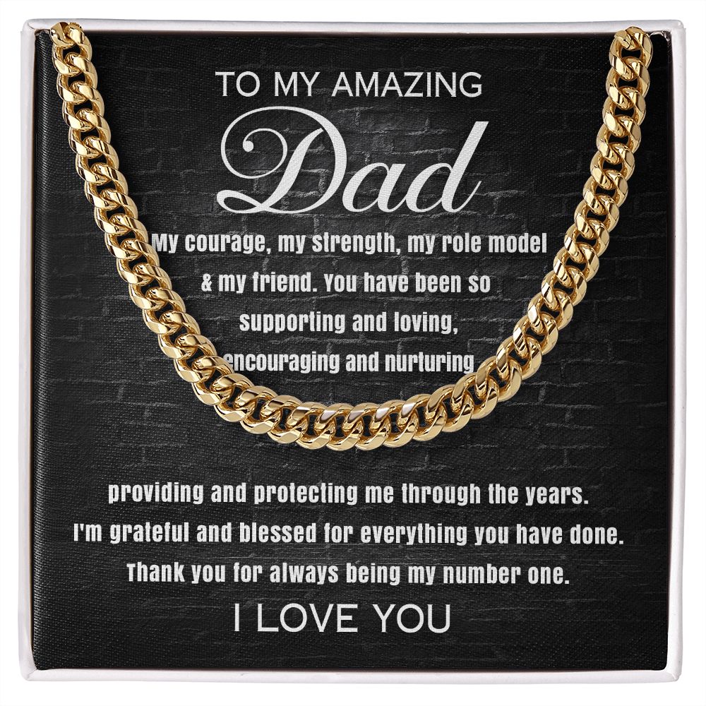 To My Amazing Dad - You Are My Number One