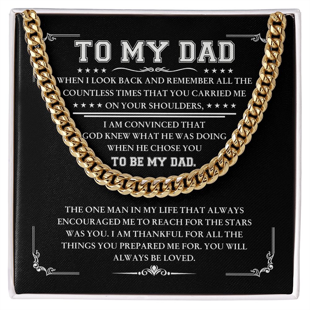 To My Dad - The One Man In My Life