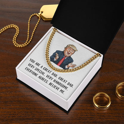 Trump Funny Card - You Are A Great Dad