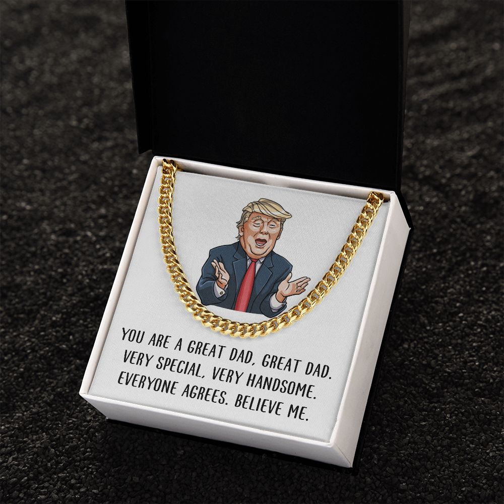 Trump Funny Card - You Are A Great Dad