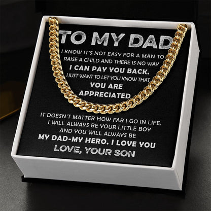 To My Dad - You Are Appreciated