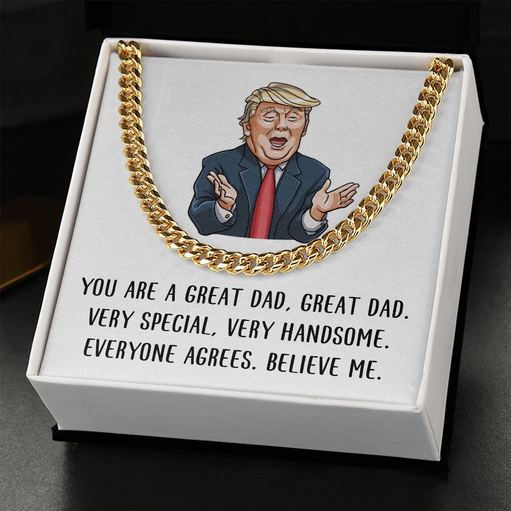 Trump Funny Card - You Are A Great Dad