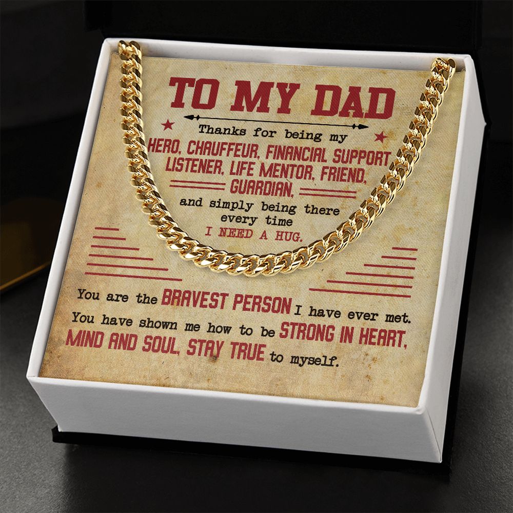 To My Dad - Thanks For Being My Hero