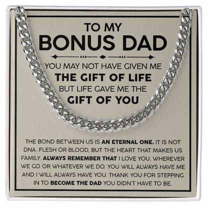 To My Bonus Dad - The Bond Between Us