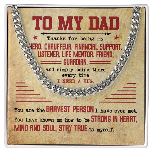 To My Dad - Thanks For Being My Hero