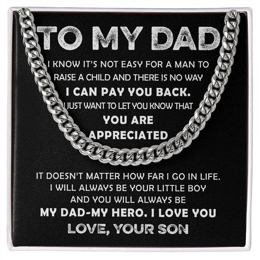 To My Dad - You Are Appreciated