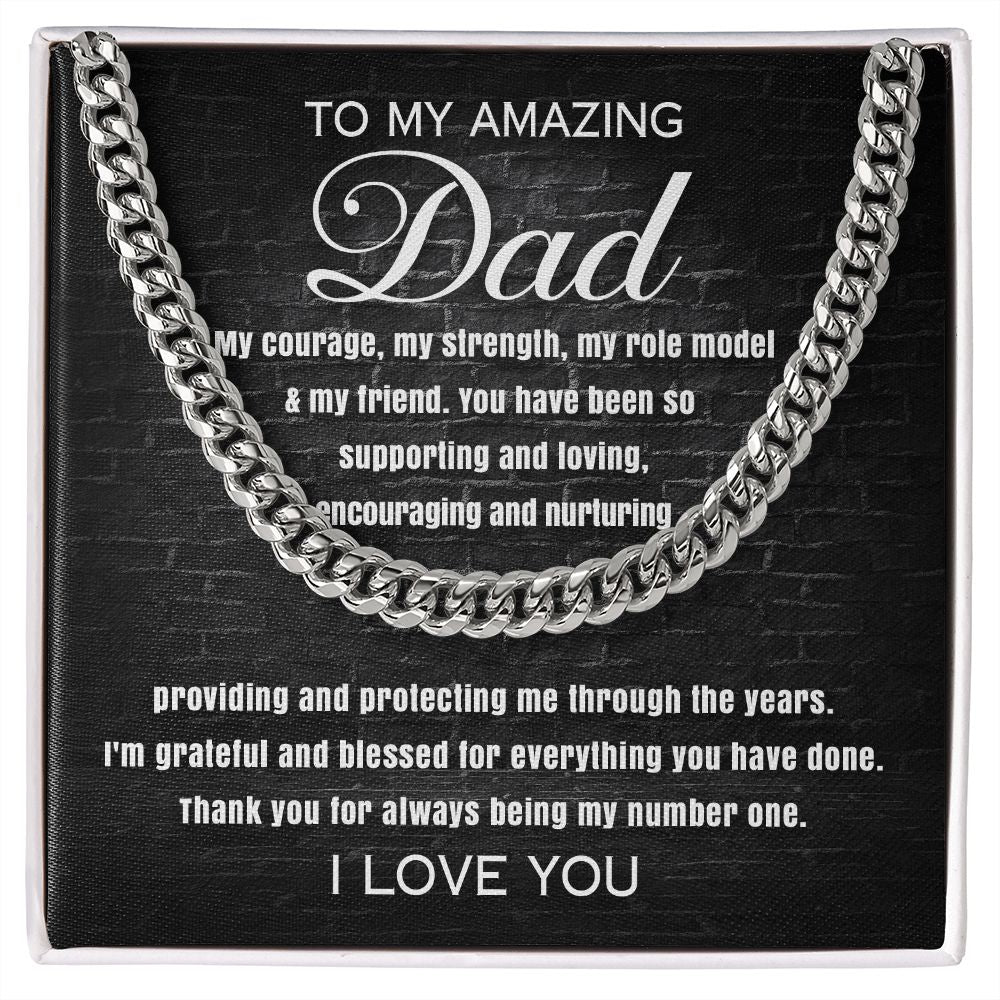 To My Amazing Dad - You Are My Number One