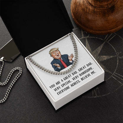 Trump Funny Card - You Are A Great Dad