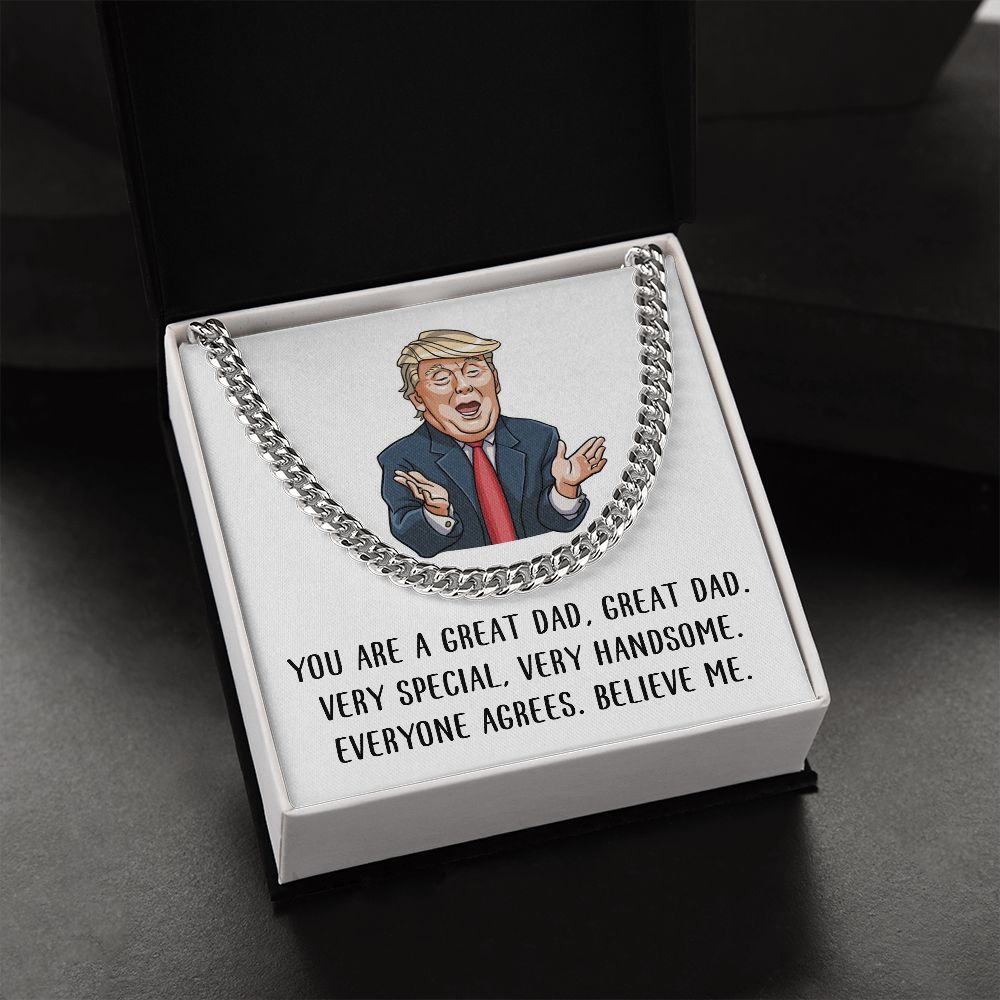 Trump Funny Card - You Are A Great Dad