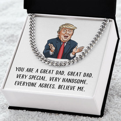 Trump Funny Card - You Are A Great Dad