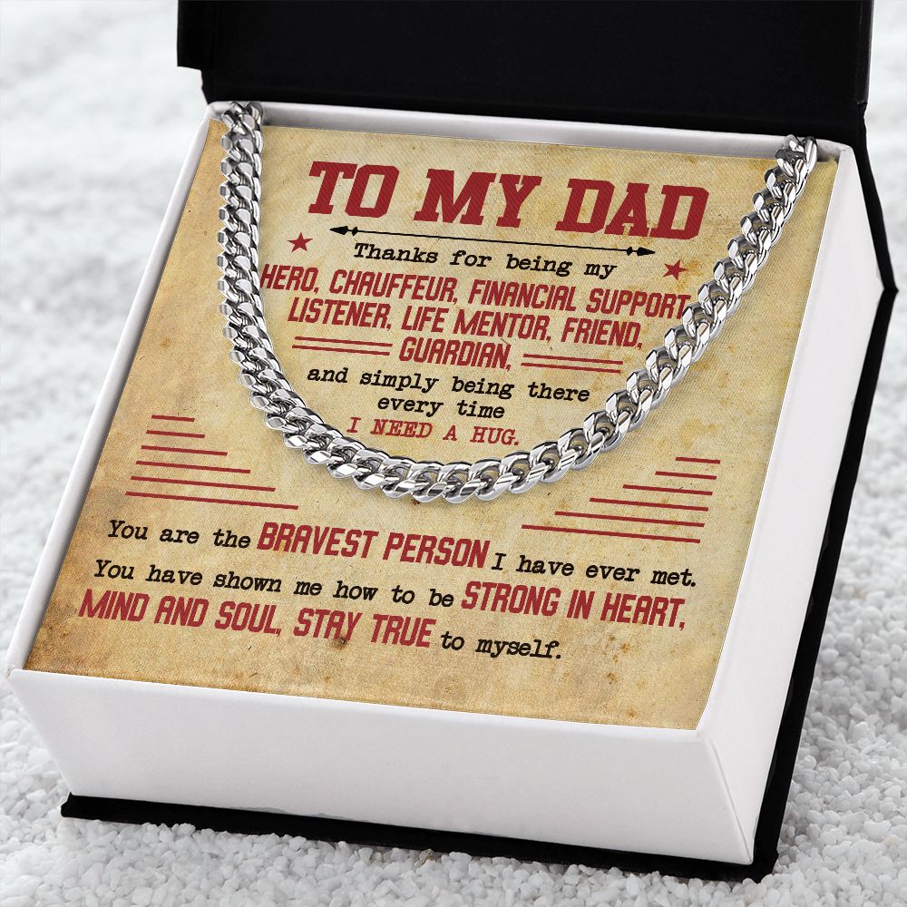 To My Dad - Thanks For Being My Hero