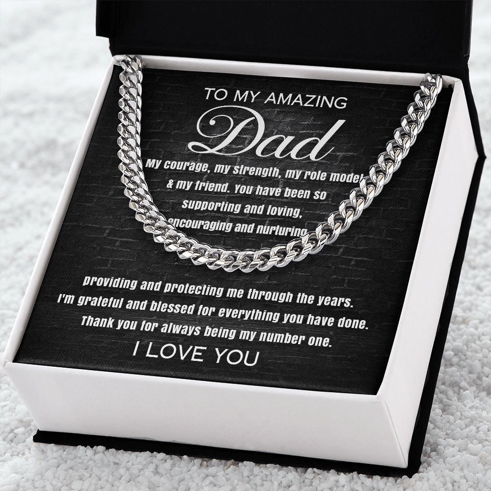 To My Amazing Dad - You Are My Number One