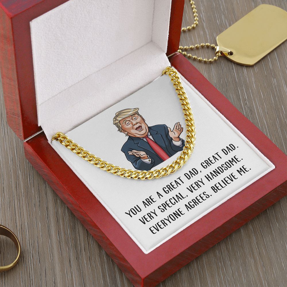 Trump Funny Card - You Are A Great Dad