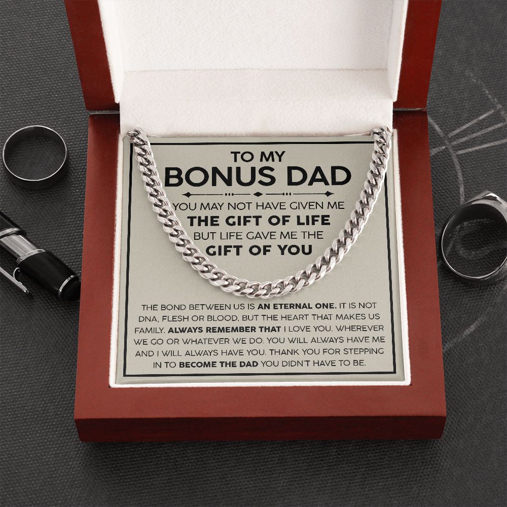 To My Bonus Dad - The Bond Between Us