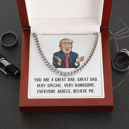 Trump Funny Card - You Are A Great Dad