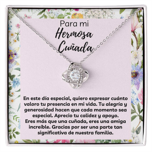 Para Mi Hermosa Cuñada - Aprecio Tu Calidez