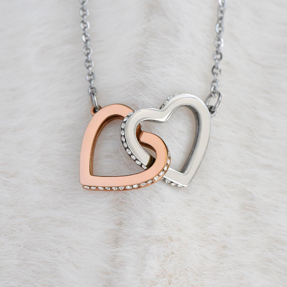 To My Beautiful Bride - Hearts Necklace