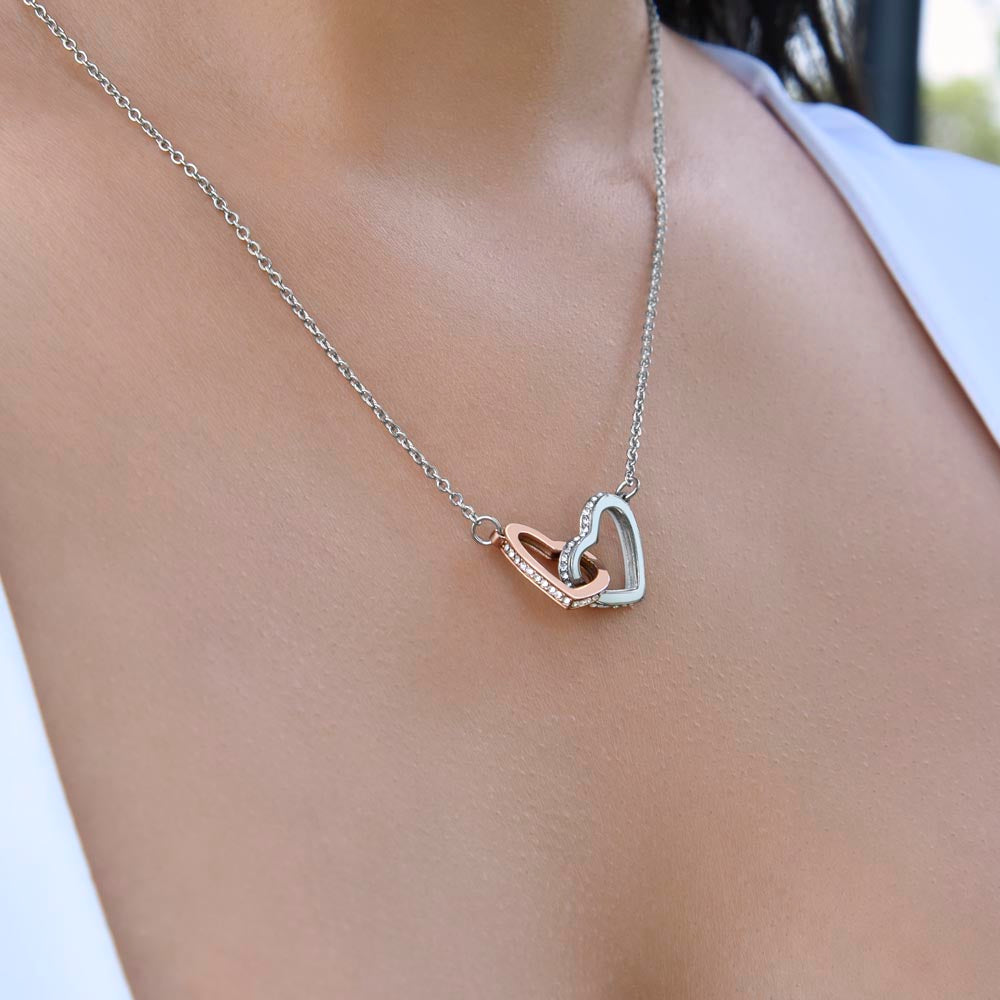 To My Beautiful Bride - Hearts Necklace