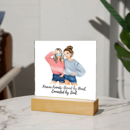 Forever Friends - Connected By Soul - Acrylic Product