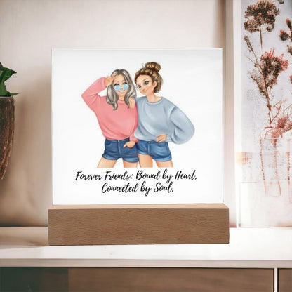 Forever Friends - Connected By Soul - Acrylic Product