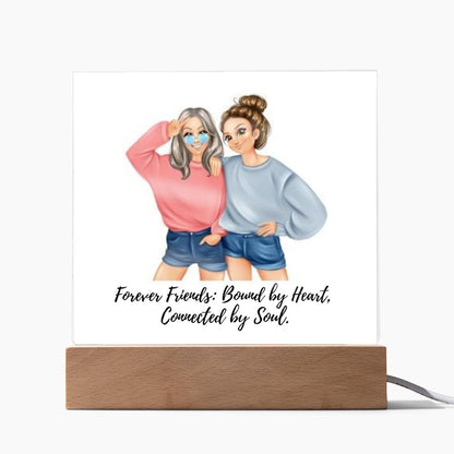 Forever Friends - Connected By Soul - Acrylic Product