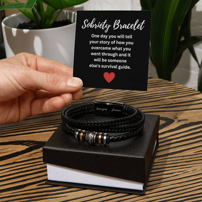 Sobriety - Survival Guide - Bracelet