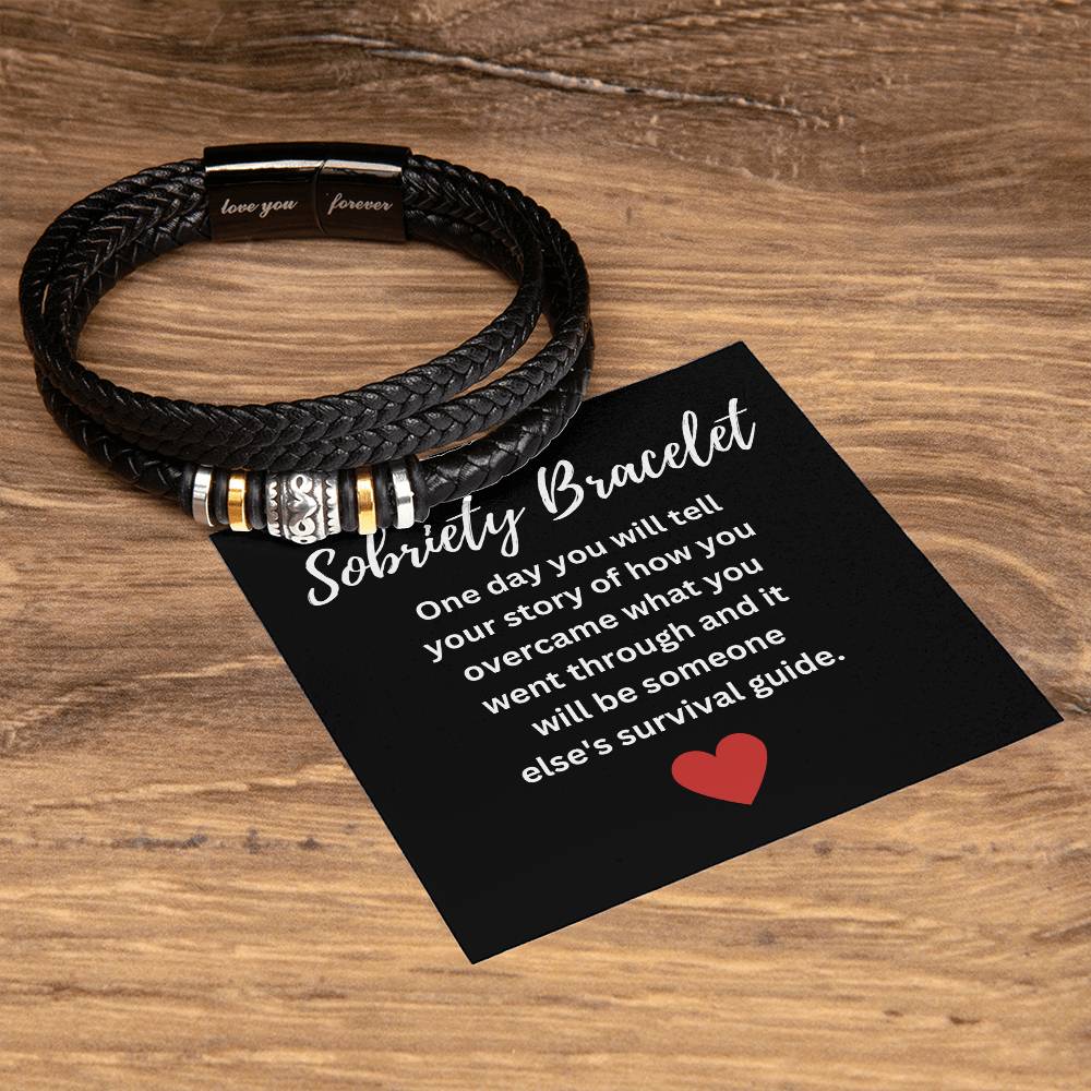 Sobriety - Survival Guide - Bracelet