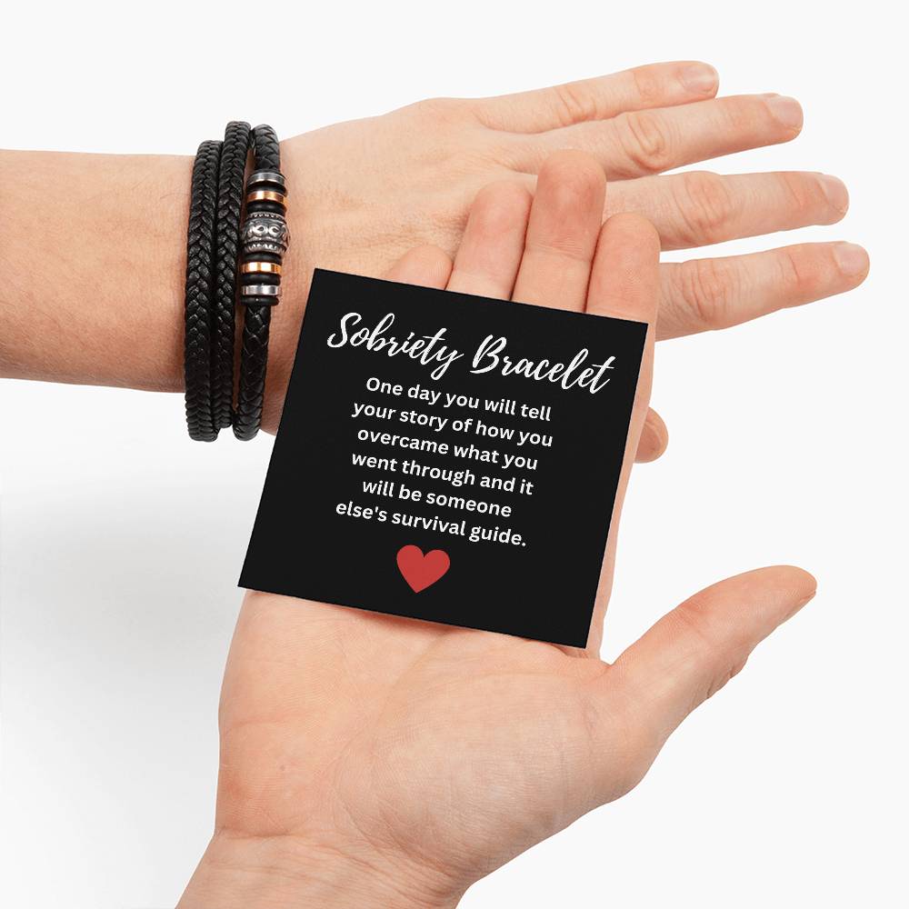 Sobriety - Survival Guide - Bracelet