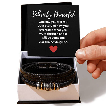 Sobriety - Survival Guide - Bracelet