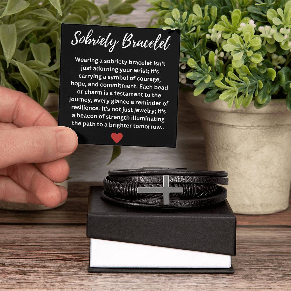 Sobriety Bracelet - A Beacon Of Strength