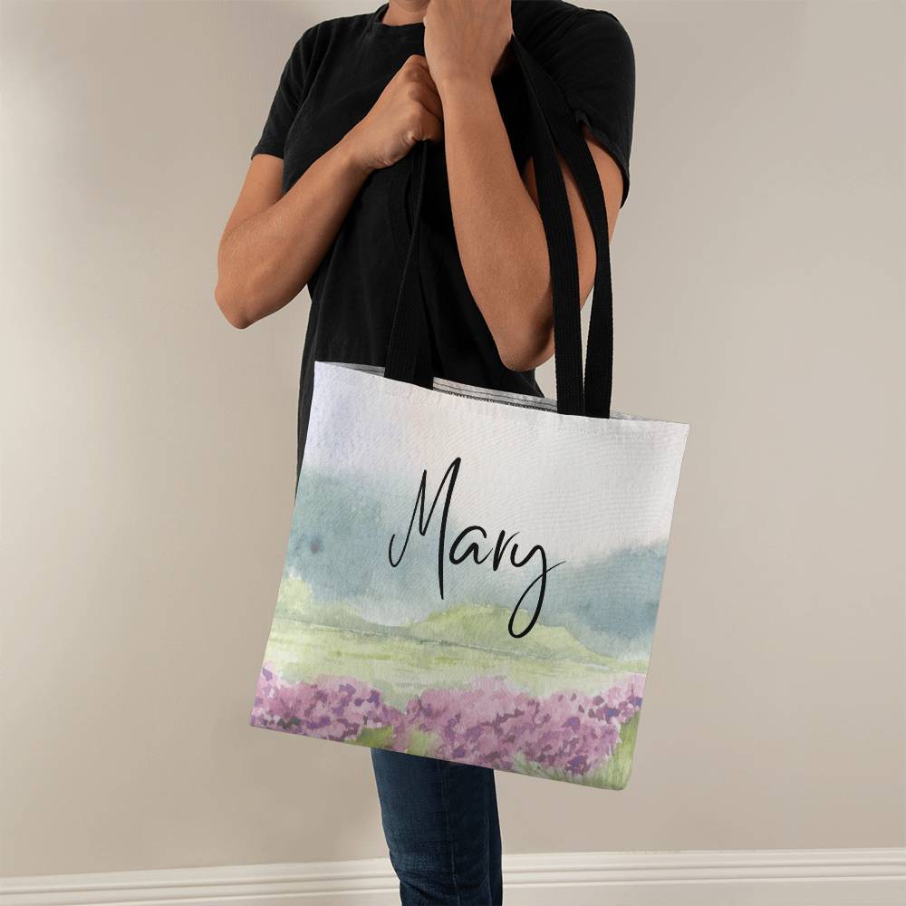 Personalized  Landscape Tote Bag