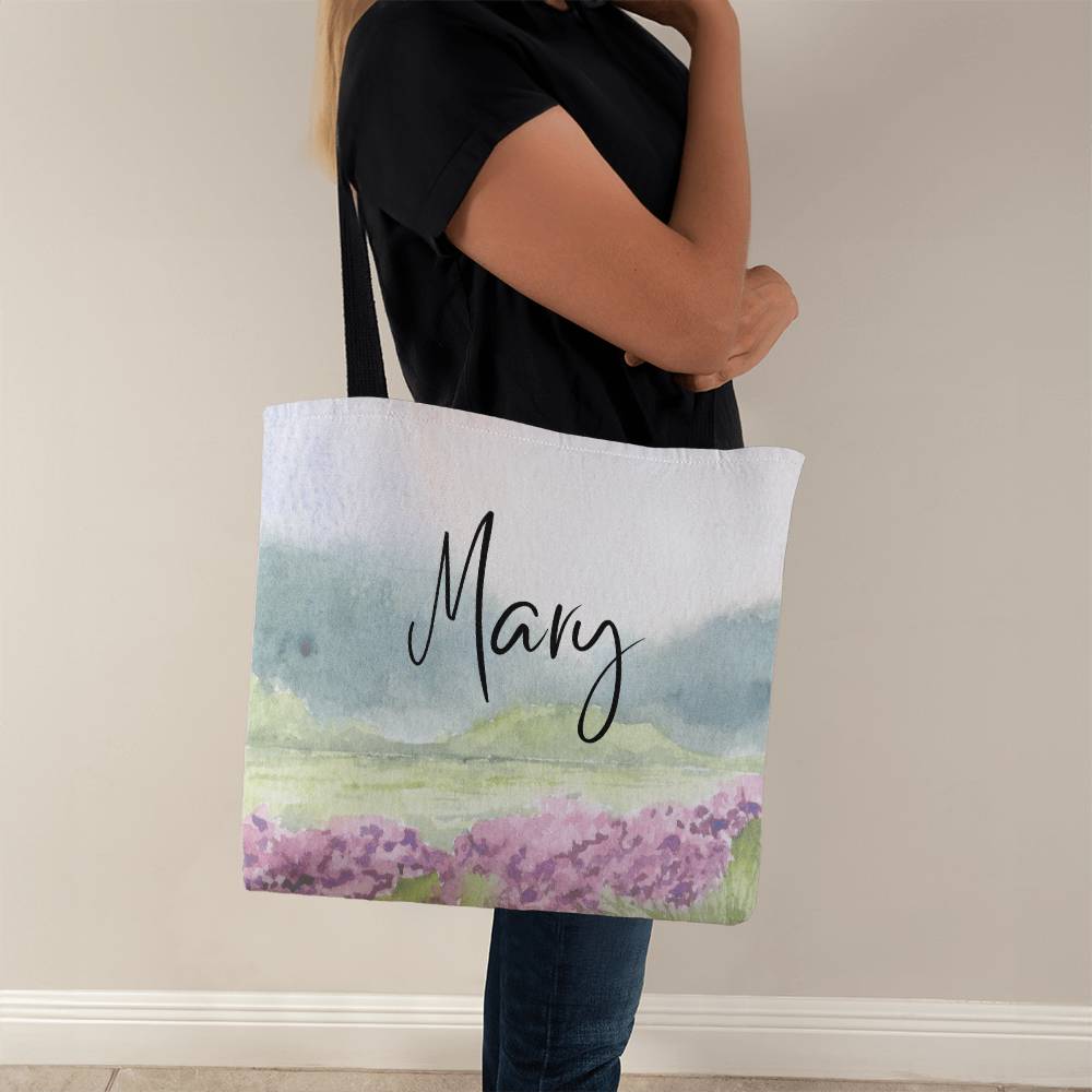 Personalized  Landscape Tote Bag