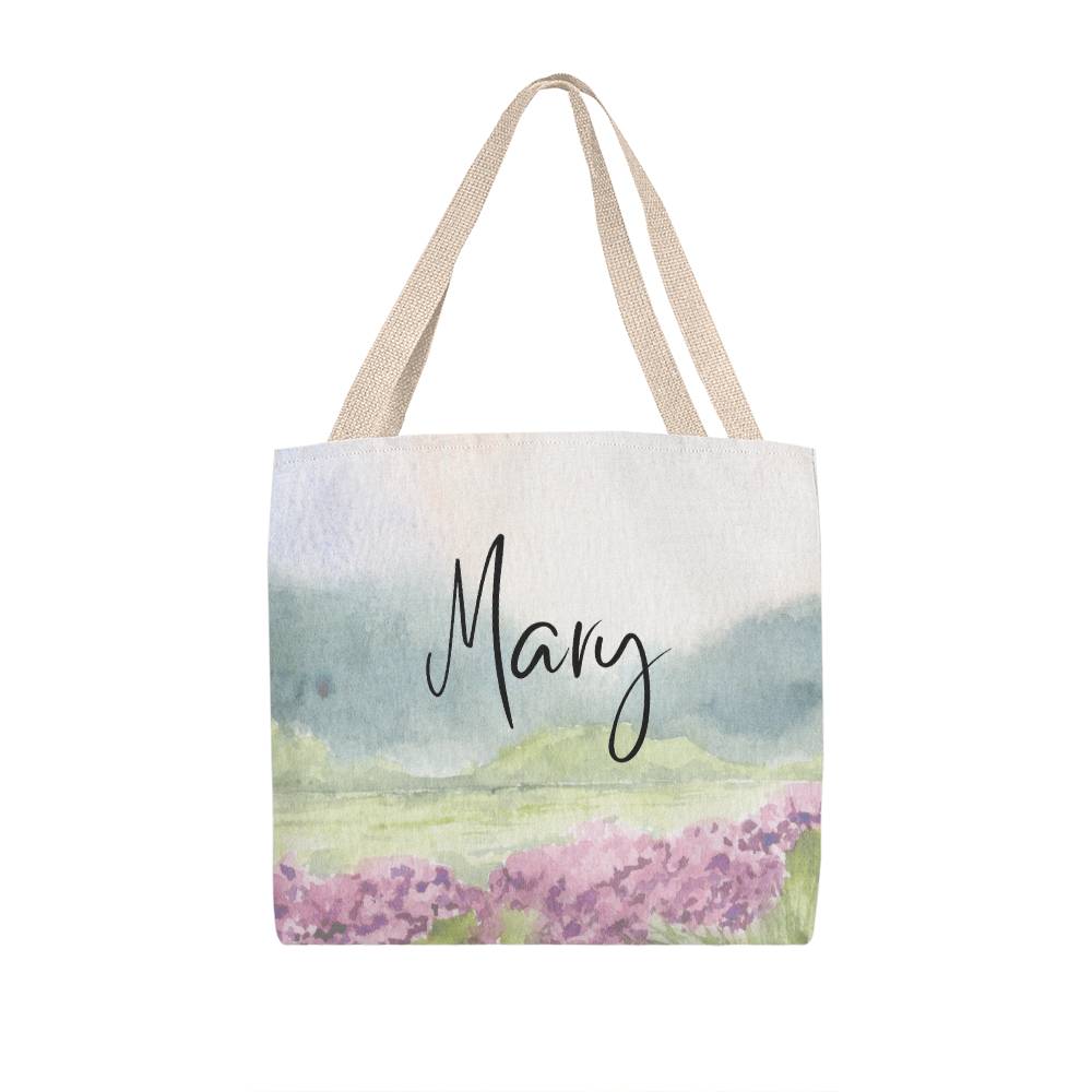 Personalized  Landscape Tote Bag