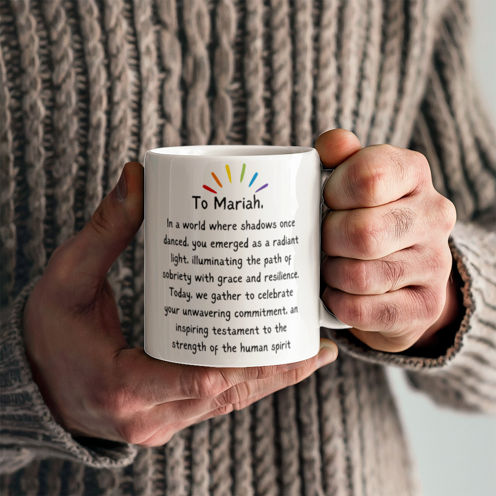 Personalized Sobriety Mug