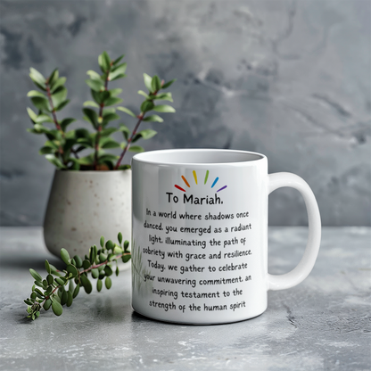 Personalized Sobriety Mug