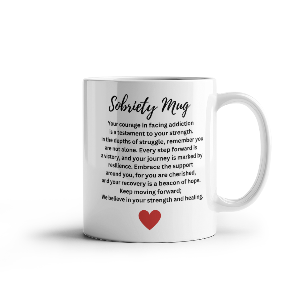 Sobriety Mug - You Are Not Alone