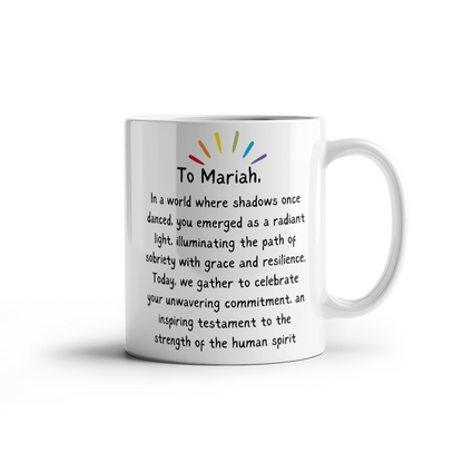 Personalized Sobriety Mug