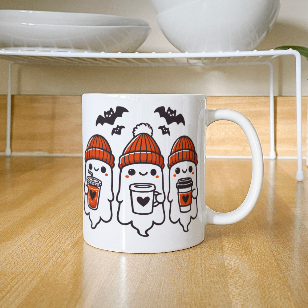 Halloween Ghosts Mug