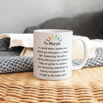 Personalized Sobriety Mug