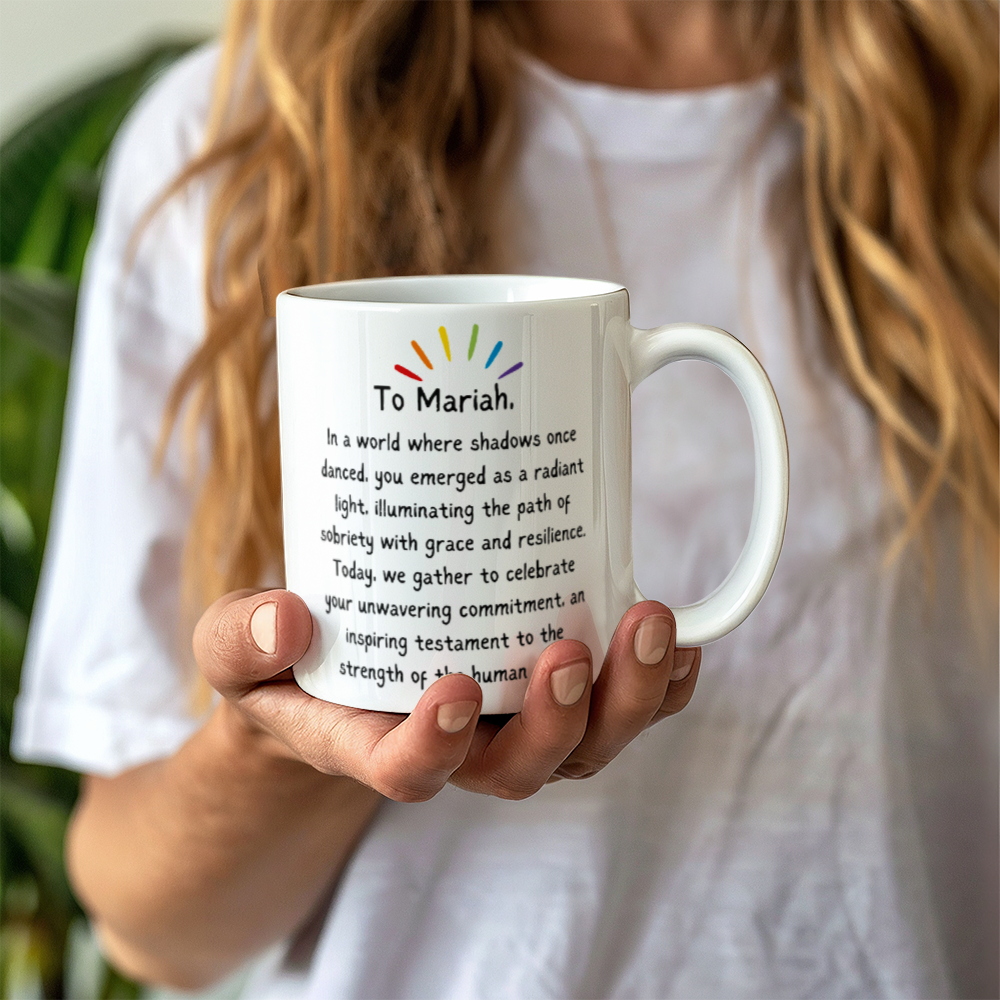 Personalized Sobriety Mug