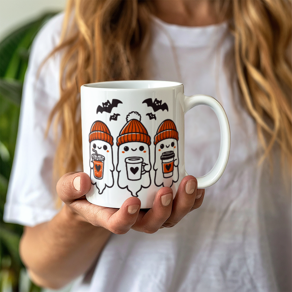 Halloween Ghosts Mug